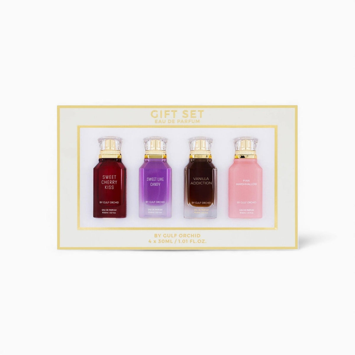 Gulf Orchid Sweet Edition Gift Set – Eau de Parfum 4 × 30 ml