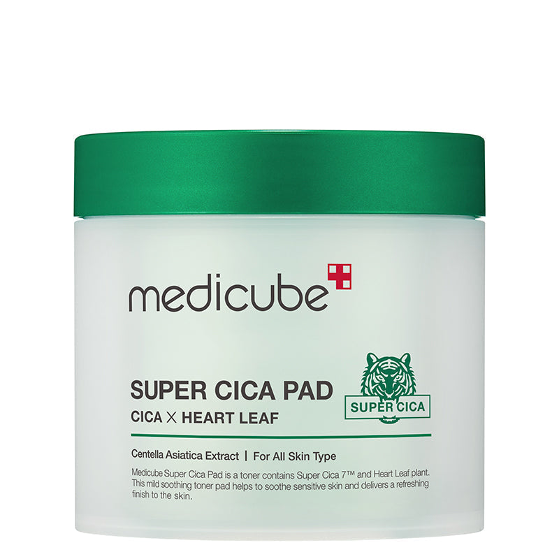 Medicube Super Cica Toner Pad – Pads Toniques Apaisants pour le Visage
