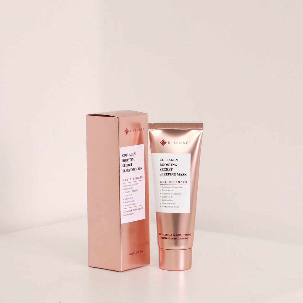 K-SECRET Collagen Boosting Secret Sleeping Mask – Masque de Nuit Raffermissant