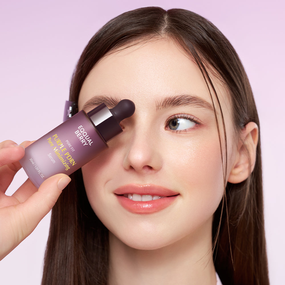 EQQUALBERRY Purple PDRN Pore Minimizing Serum – Sérum Anti-Pores & Glow