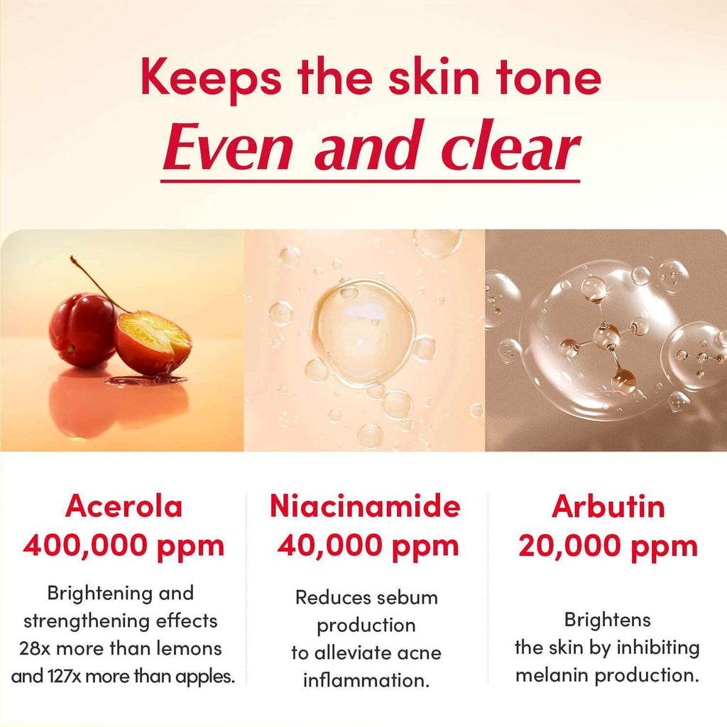 Equalberry Brightening Vitamin Serum for Skin Brightening and Spot Correction - 30ml