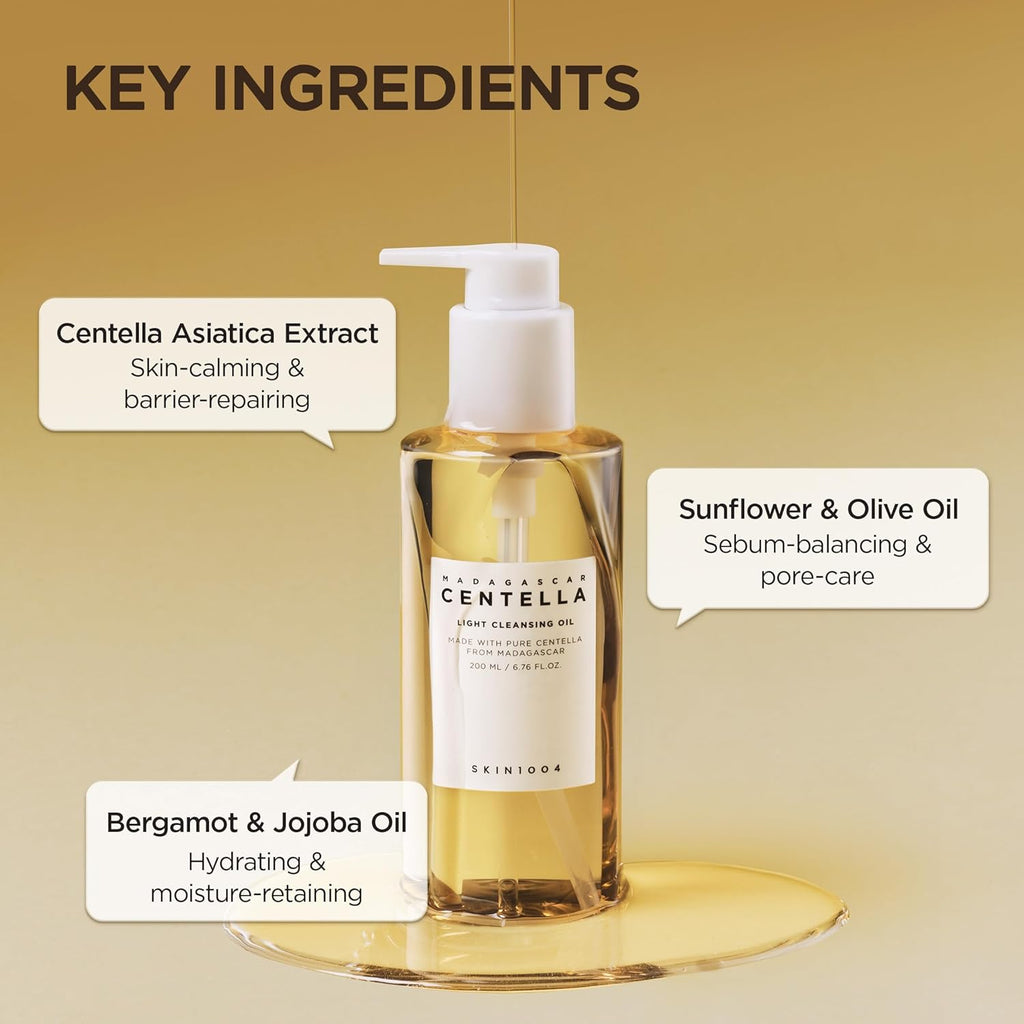 Centella Light Cleansing Oil
Light & Gentle Cleansing Oil