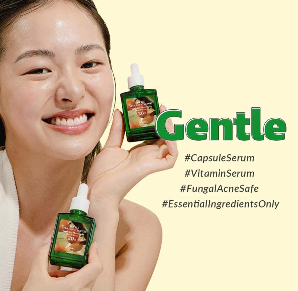 Gentle Vitamin C Serum – Sérum Éclat Débutant & Peaux Sensibles (30 ml)