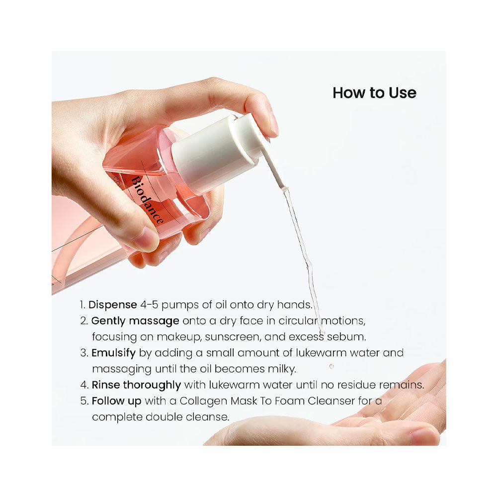 Biodance Collagen Cleansing Oil – Huile Démaquillante au Collagène 200ml