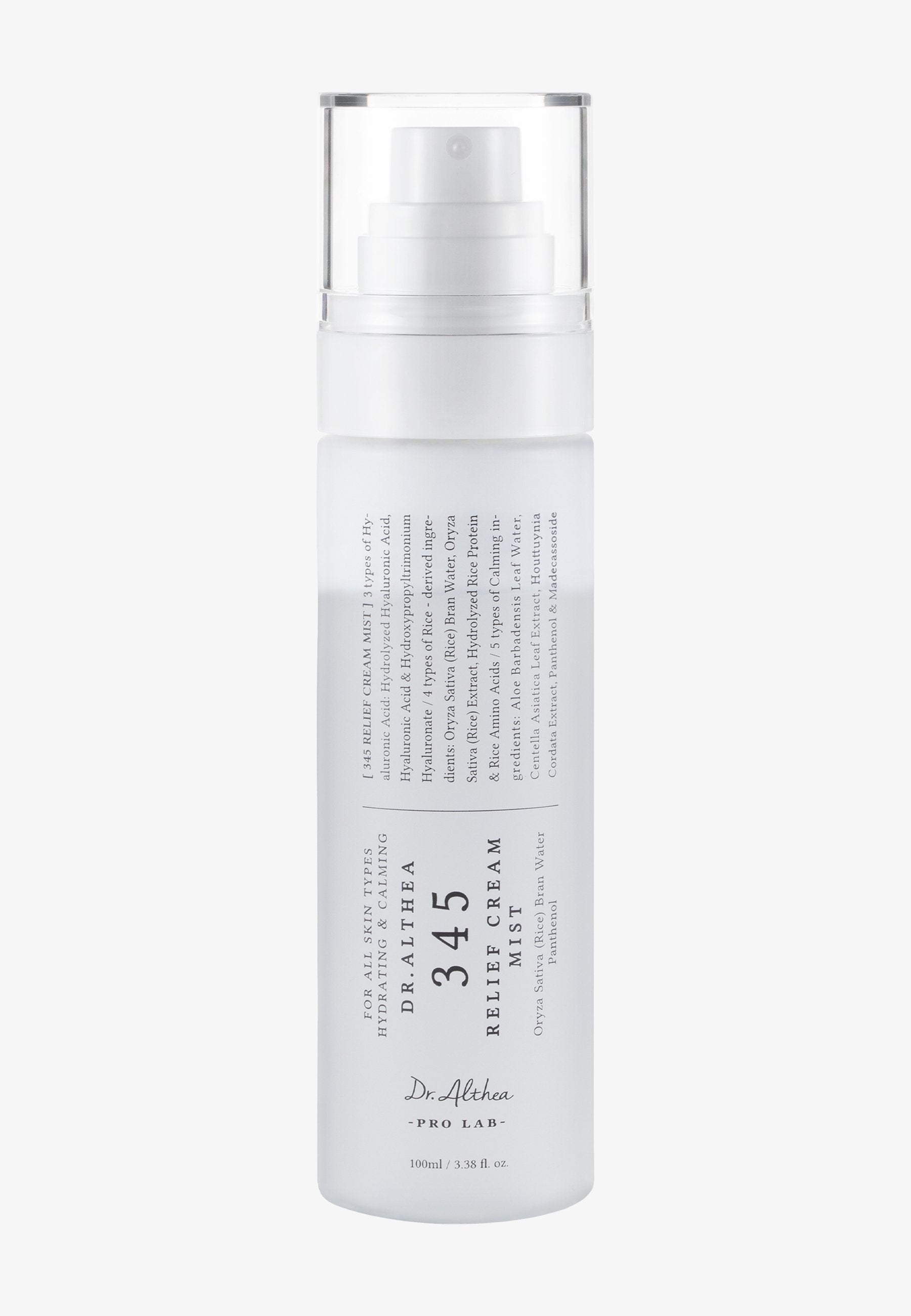 Dr. Althea 345 Relief Cream Mist – Brume Hydratante & Apaisante 2-en-1