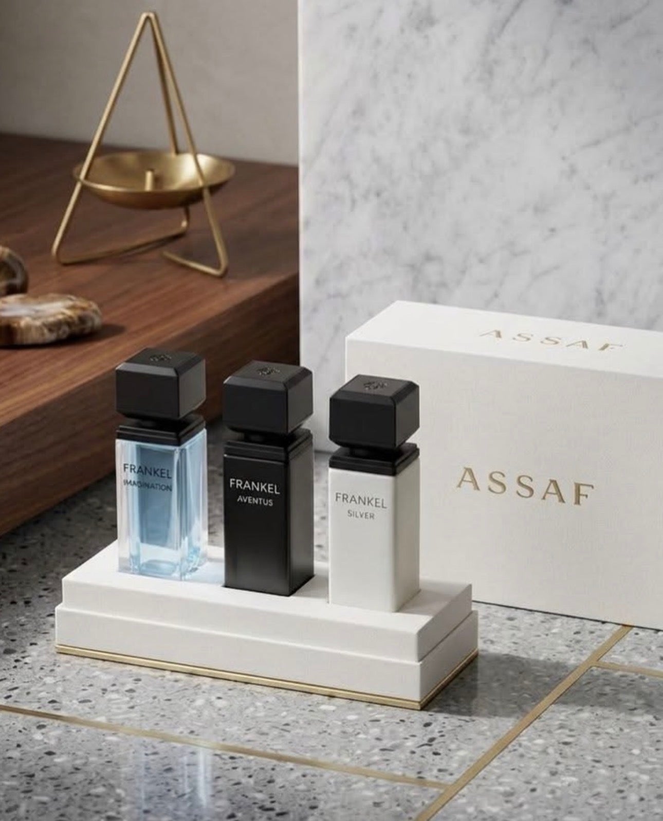 ASAF Perfume Set Frank 3*25 ml Perfumes – Coffret Parfums Unisex Luxe