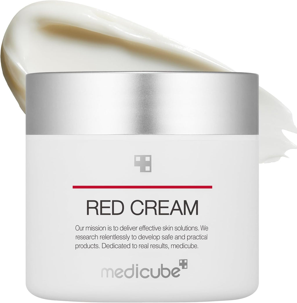MEDICUBE – Red Cream | Crème Apaisante & Réparatrice Visage
