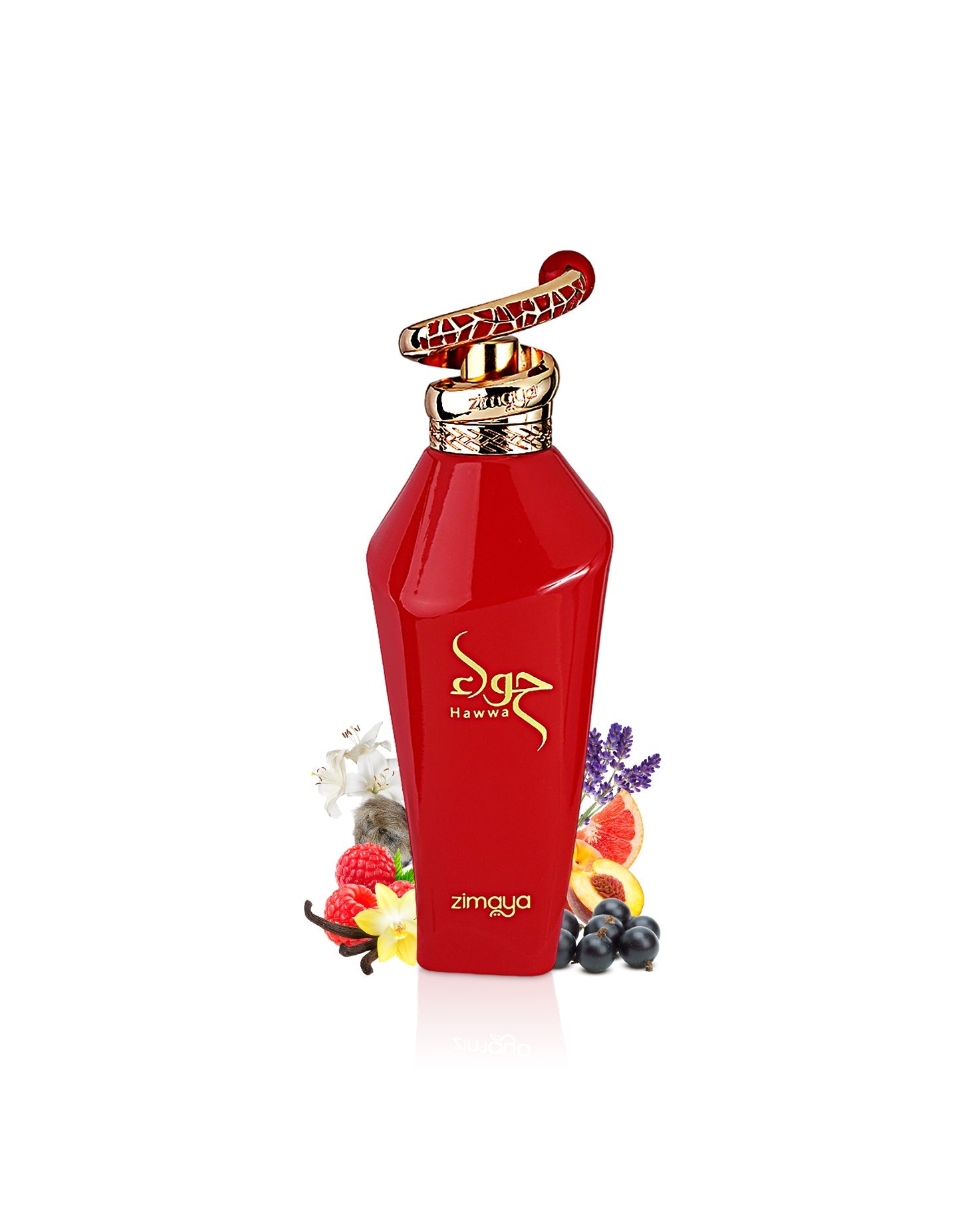 Zimaya Hawwa Red EDP 100ml – Parfum Féminin Fruité & Gourmand