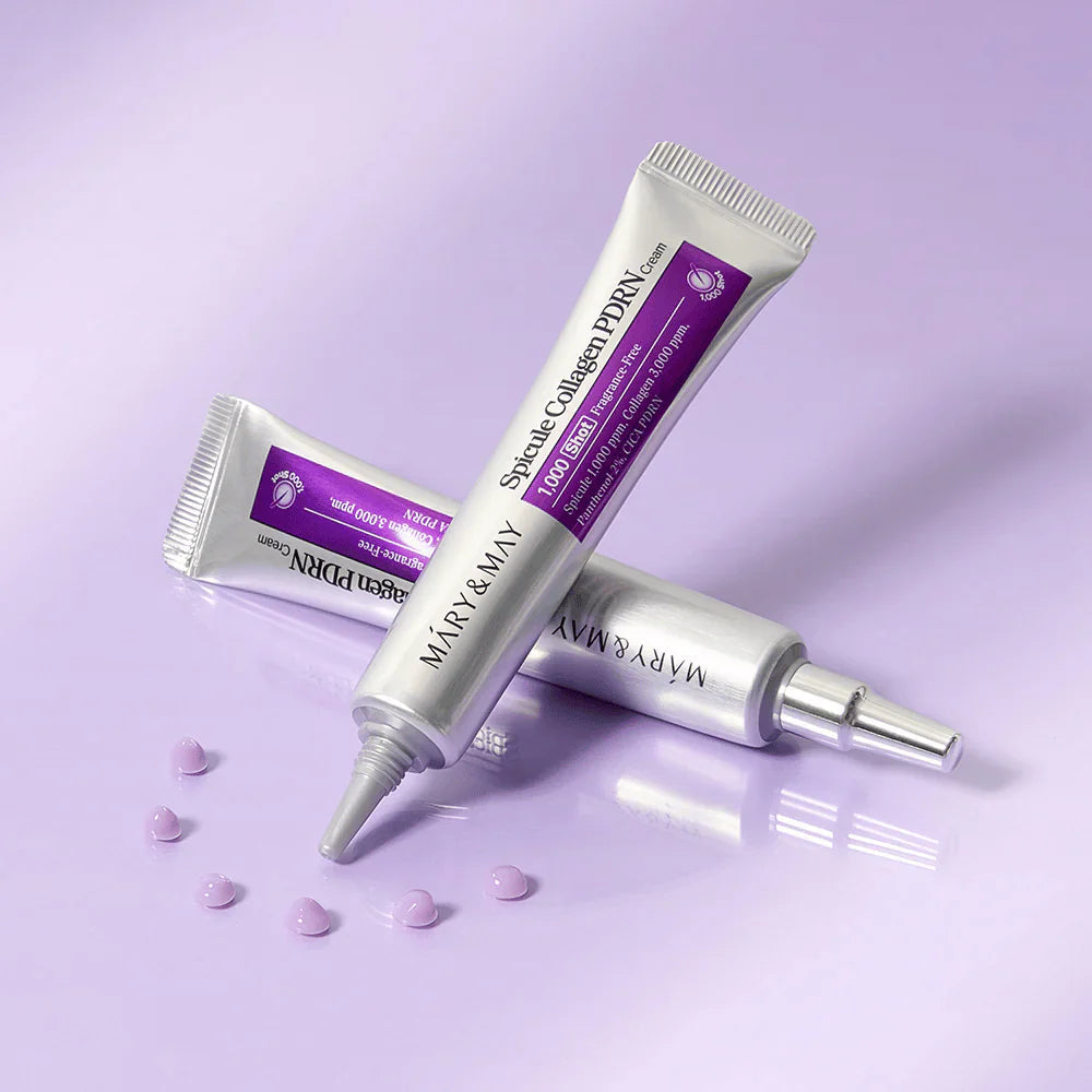 Mary&May Spicule Collagen PDRN Cream 15ml – Crème Raffermissante & Réparatrice
