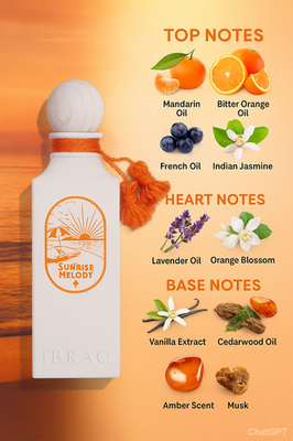Ibraheem Al Qurashi Sunrise Melody EDP 100ml – Parfum Femme Élégant & Lumineux
