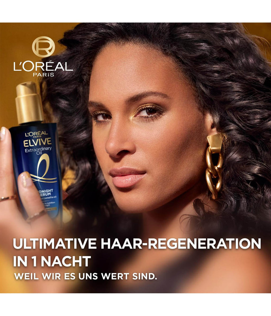 L’Oréal Paris Elvital Öl Magique Midnight Serum – Sérum de Nuit pour Cheveux