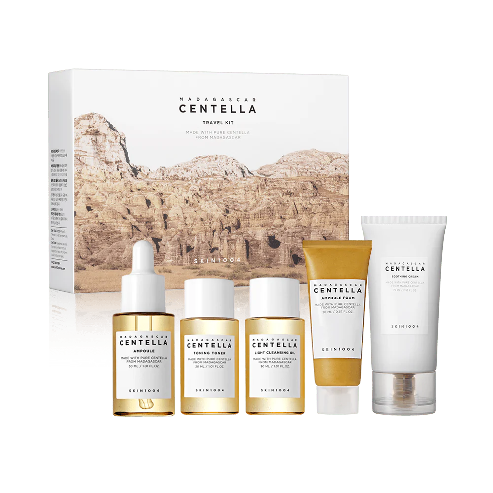 Centella Travel Kit – Kit Soin Apaisant & Hydratant à la Centella Asiatica