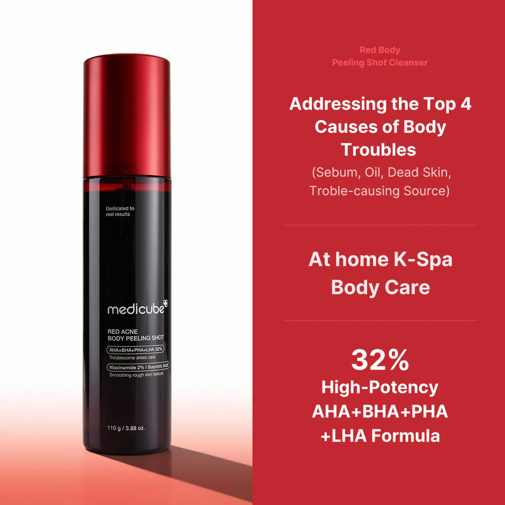 Medicube Red Acne Body Peeling
Shot 110G