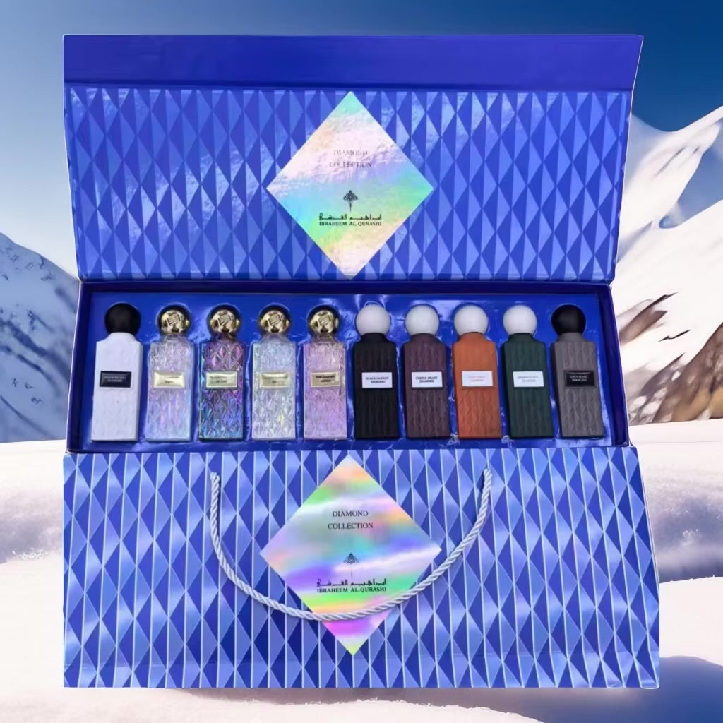 IBRAQ Discovery Diamond Collection – Coffret Découverte 10 Parfums × 30ml