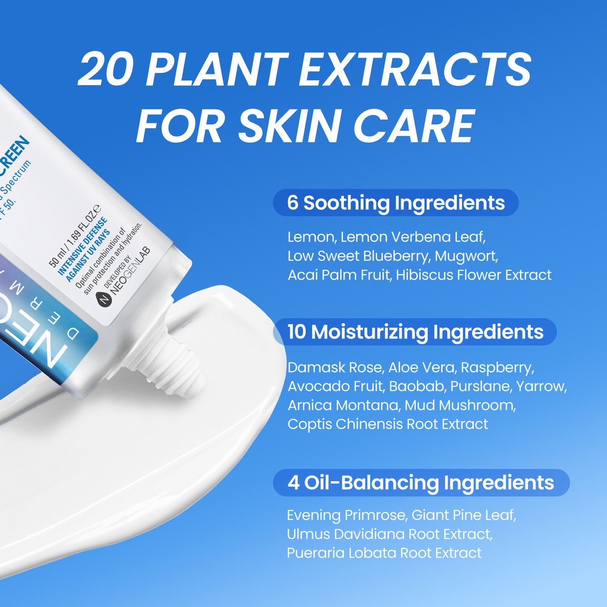 NEOGEN Lab Day-Light Protection Airy Sunscreen SPF50 – Protection Solaire Légère