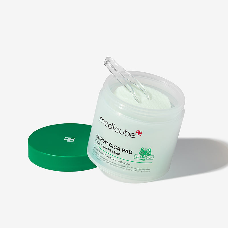 Medicube Super Cica Toner Pad – Pads Toniques Apaisants pour le Visage