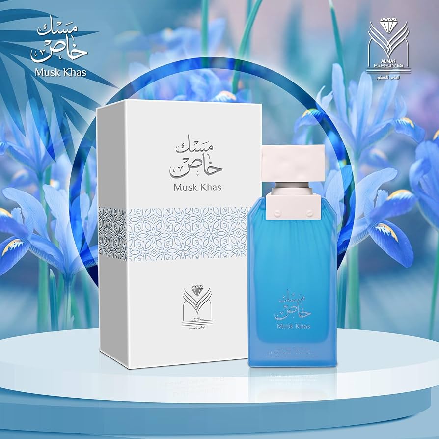 Almas Musk Khas Eau de Parfum Unisexe – 100ml | Parfum Musqué Élégant