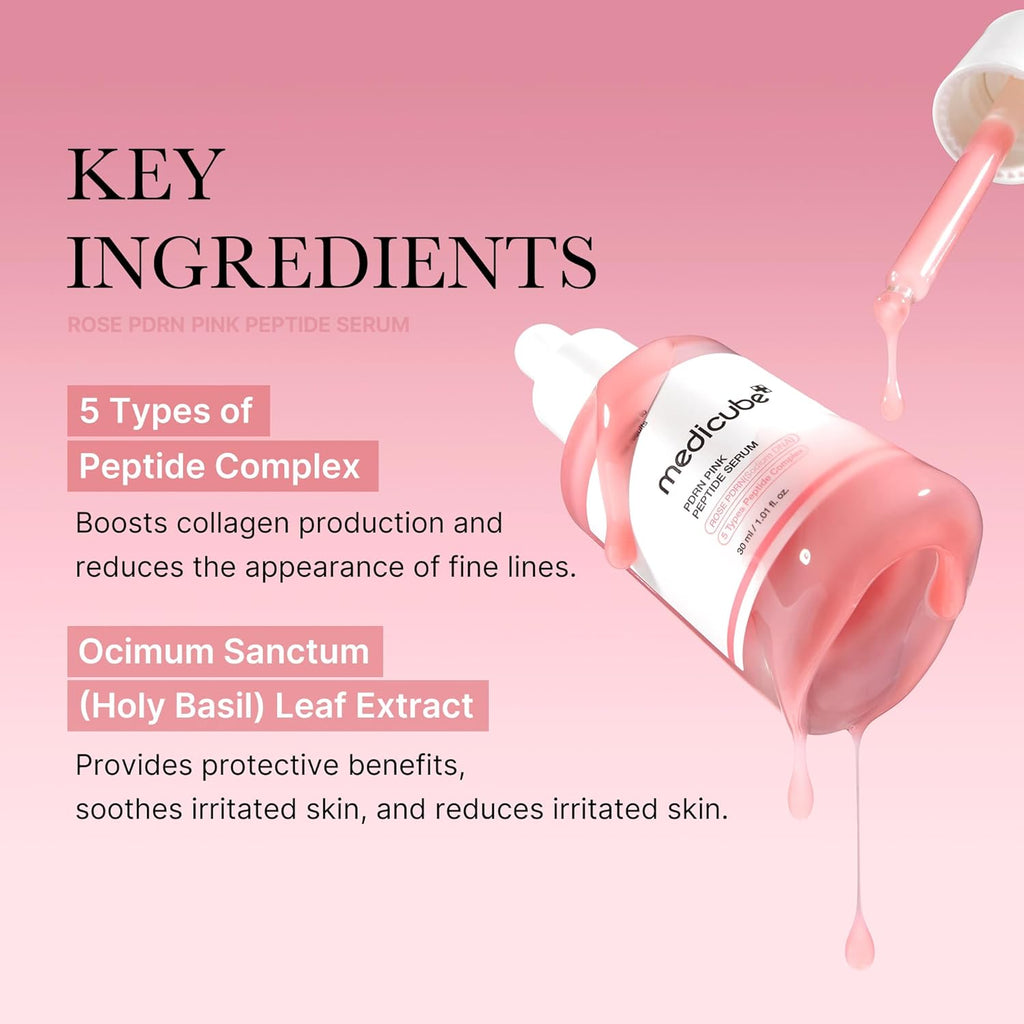 MEDICUBE COLLAGEN PDRN PINK PEPTIDE SERUM 30ML