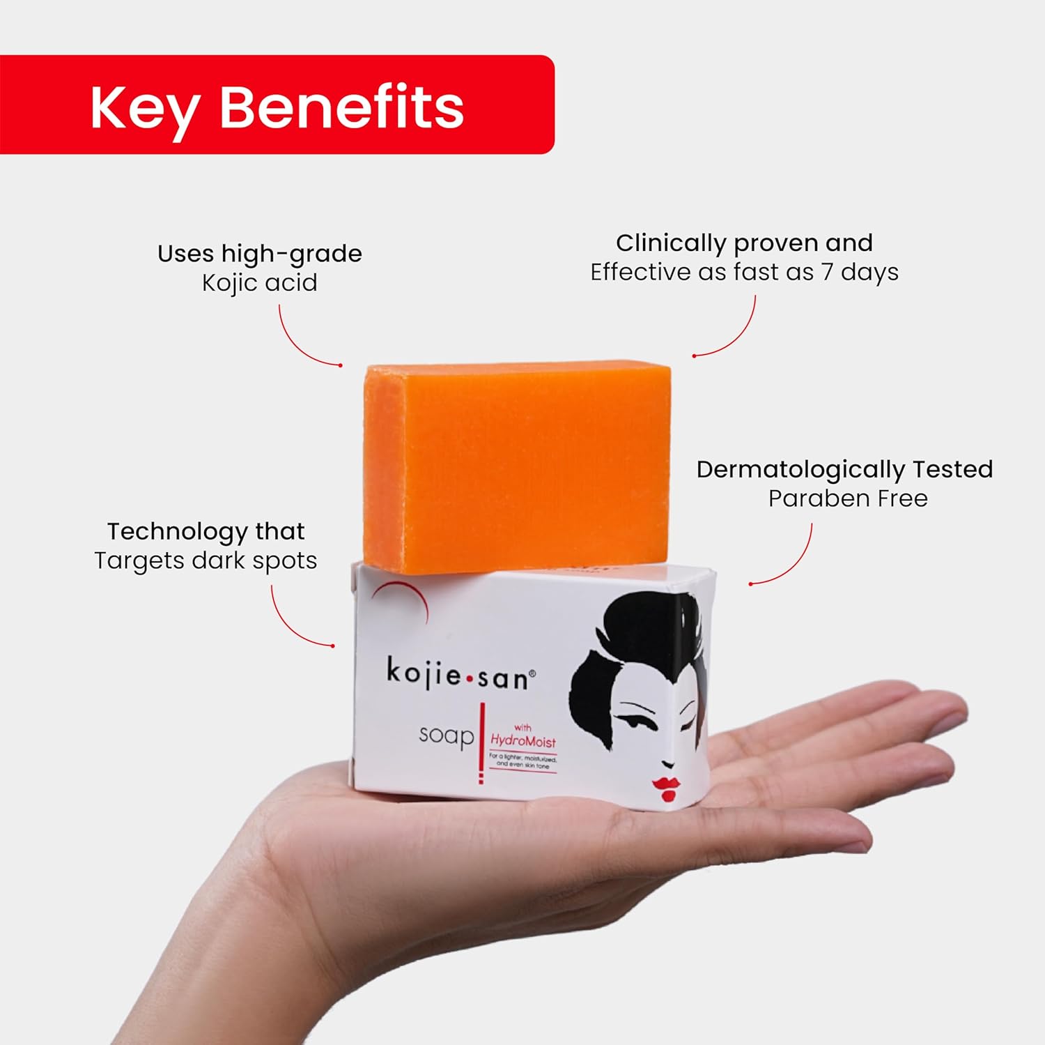 KOJIE SAN Savon Clarifiant et Nettoyant pour la peau - 135g