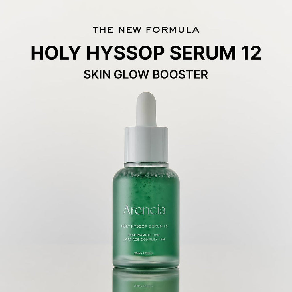 ARENCIA Holy Hyssop Serum 12 – 30 ml | Sérum Visage Éclat & Peau Nette