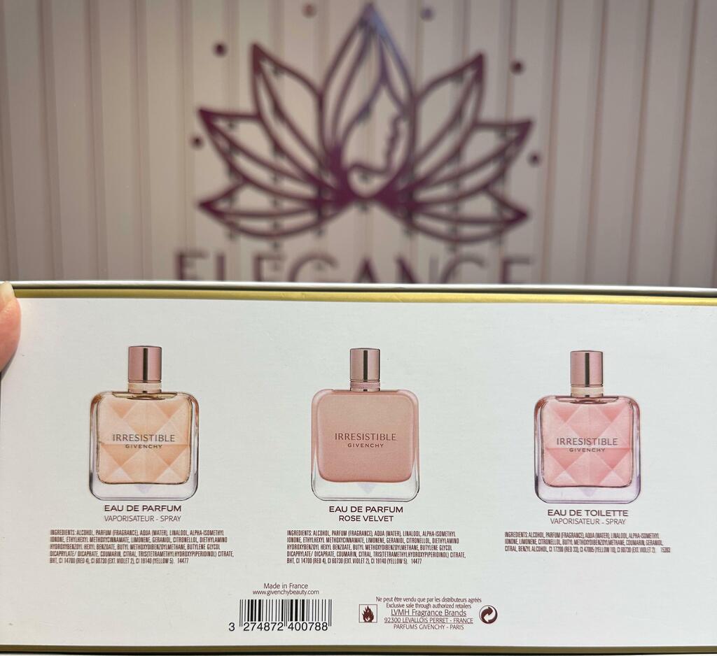 Givenchy Irresistible Perfume Gift Set (3×30ml)Gold Edition