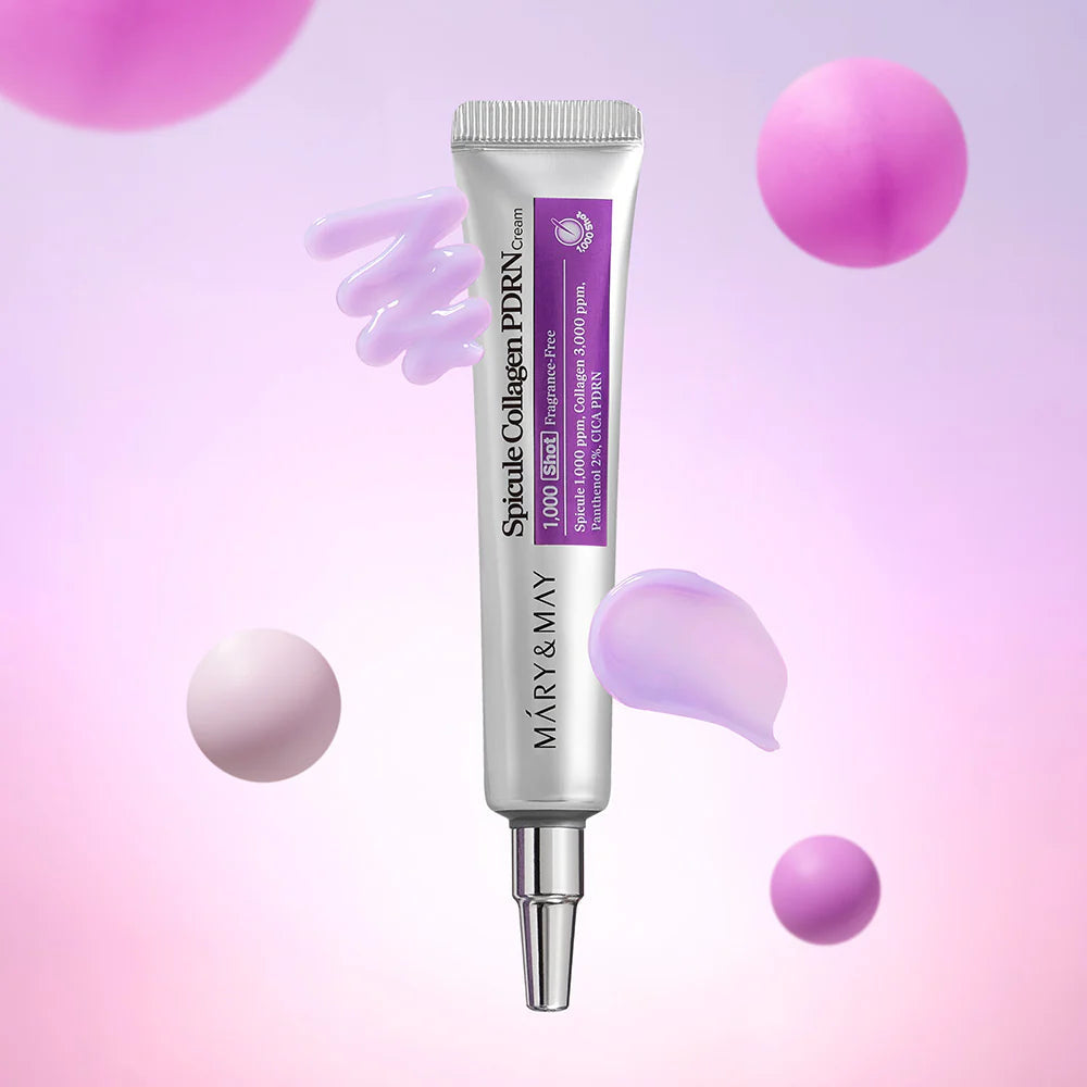 Mary&May Spicule Collagen PDRN Cream 15ml – Crème Raffermissante & Réparatrice