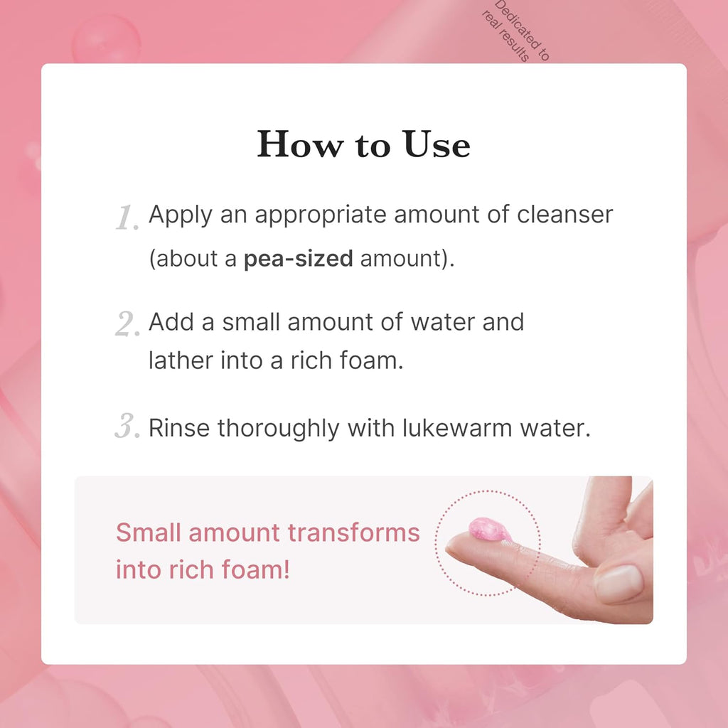 Medicube PDRN Pink Niacinamide Whip Cleanser 120G