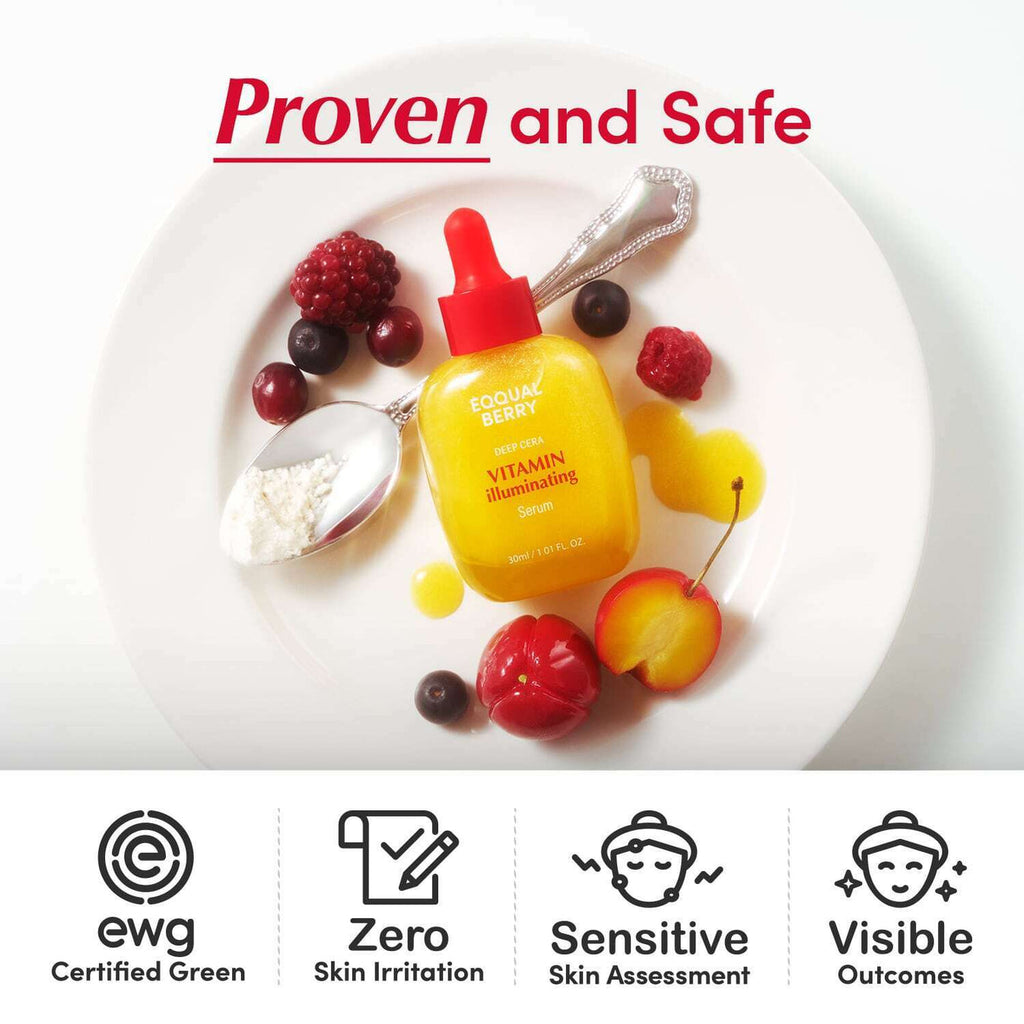 Equalberry Brightening Vitamin Serum for Skin Brightening and Spot Correction - 30ml