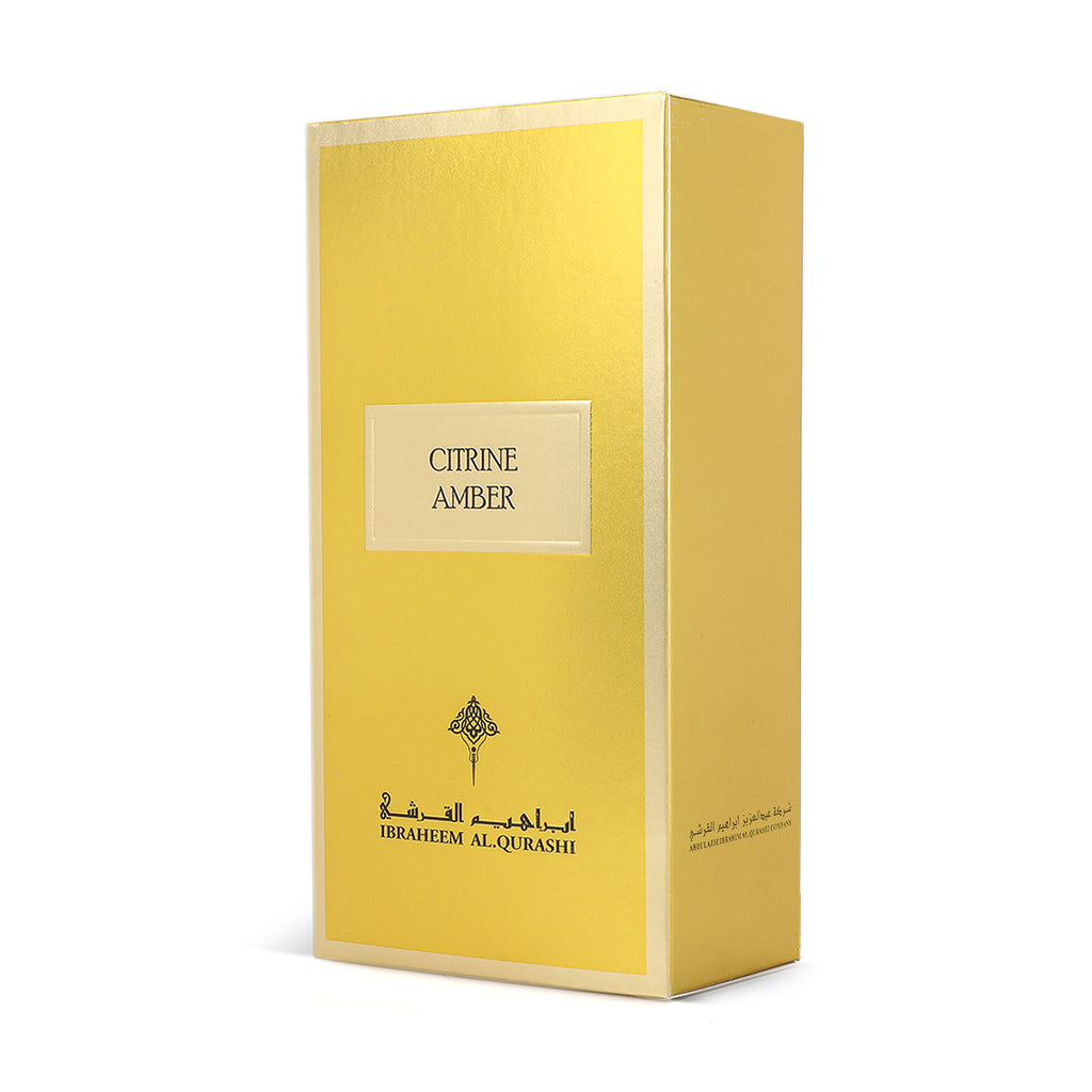 Citrine Amber EDP 75ml – Ibrahim Al Qurashi | Parfum Oriental Ambré Luxe