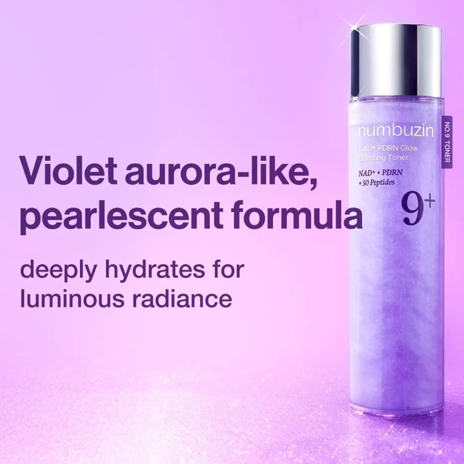 Numbuzin No.9 NAD PDRN Glow Boosting Toner – Éclat, Fermeté & Hydratation