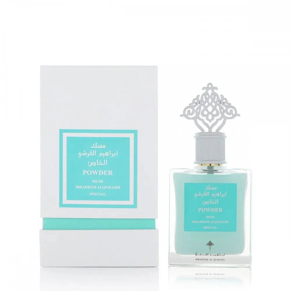 Ibraheem Al Qurashi Powder Musk EDP 75ml – Parfum Musqué Doux & Élégant