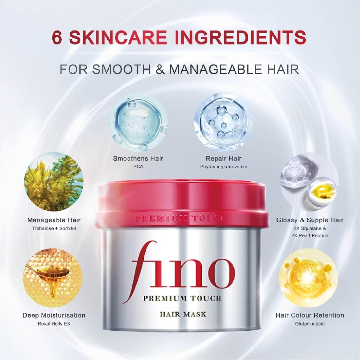Fino Masque Capillaire Soin Premium (180g)