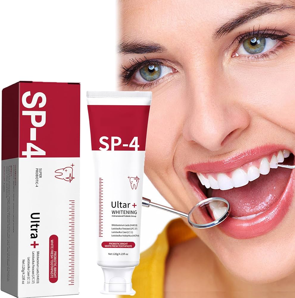 Yayashi SP-4 Ultra + Brightening Probiotic Toothpaste - 120g