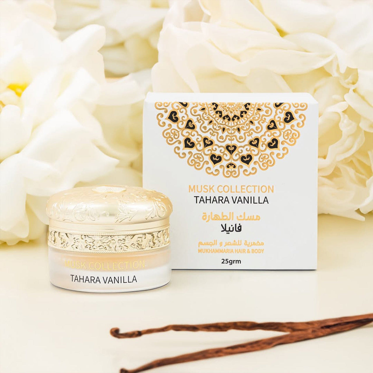Gulf Orchid Mukhammaria Tahara Vanilla Perfume Oil 25gr – Musc Vanillé & Gourmand