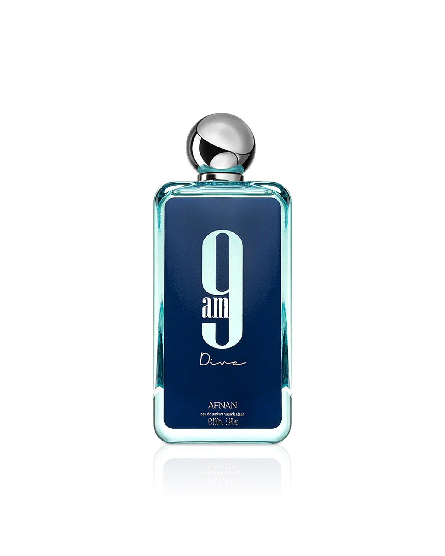 AFNAN 9 AM Dive Eau de Parfum 100ml – Parfum Frais Aquatique & Boisé Unisexe