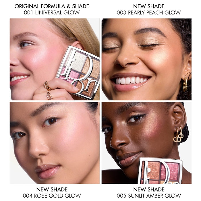 Dior Backstage Glow Maximizer Face Palette – Palette Highlighter & Blush Multi-Usage