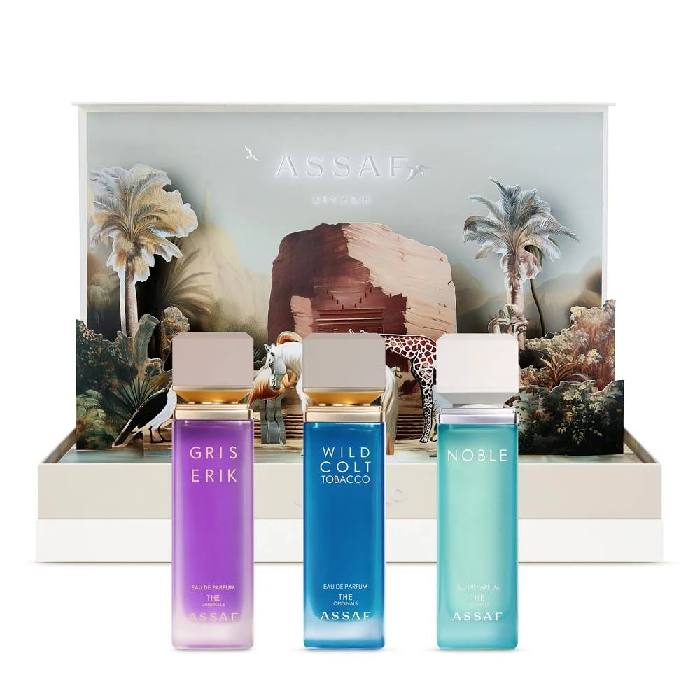 Foundation Day Group by Assaf – Coffret 3×100 ml | Élégance, Héritage & Excellence Olfactive