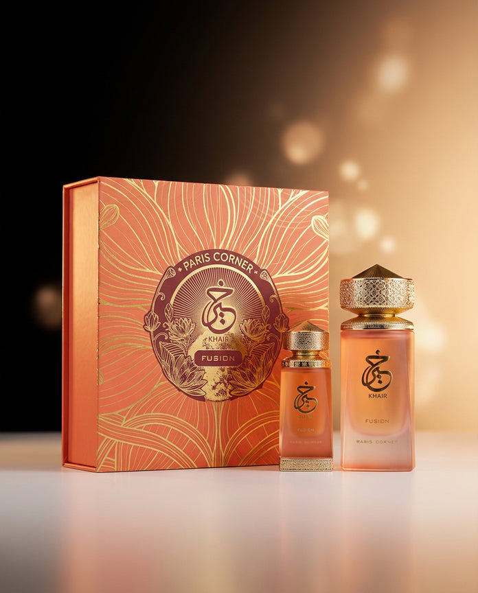 Paris Corner Khair Fusion Gift Set – Eau de Parfum 100ml + Huile de Parfum 25ml