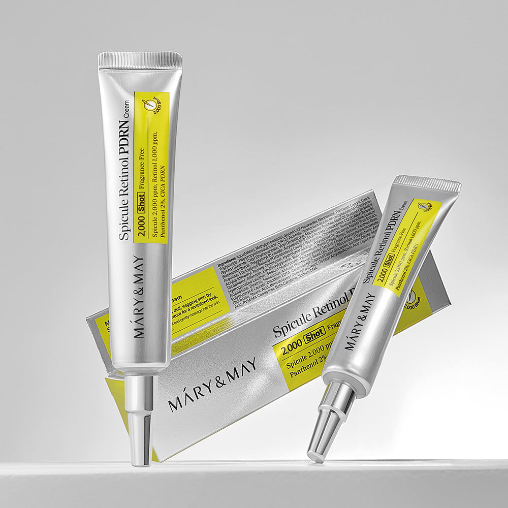 Mary&May Spicule Retinol PDRN Cream 15g – Crème Anti-Âge Raffermissante & Texture Peau