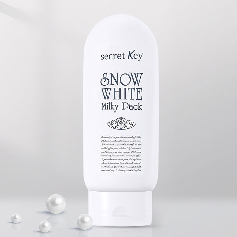 Secret Key Snow White Milky Pack – Crème Éclaircissante & Tone-Up