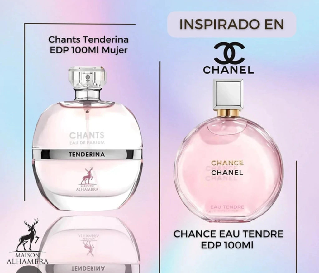 Maison Alhambra Chants Tenderina EDP 100ml – Parfum Floral Fruité Élégant