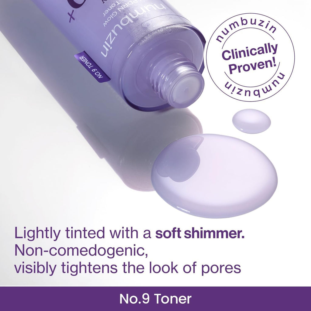 Numbuzin No.9 NAD PDRN Glow Boosting Toner – Éclat, Fermeté & Hydratation