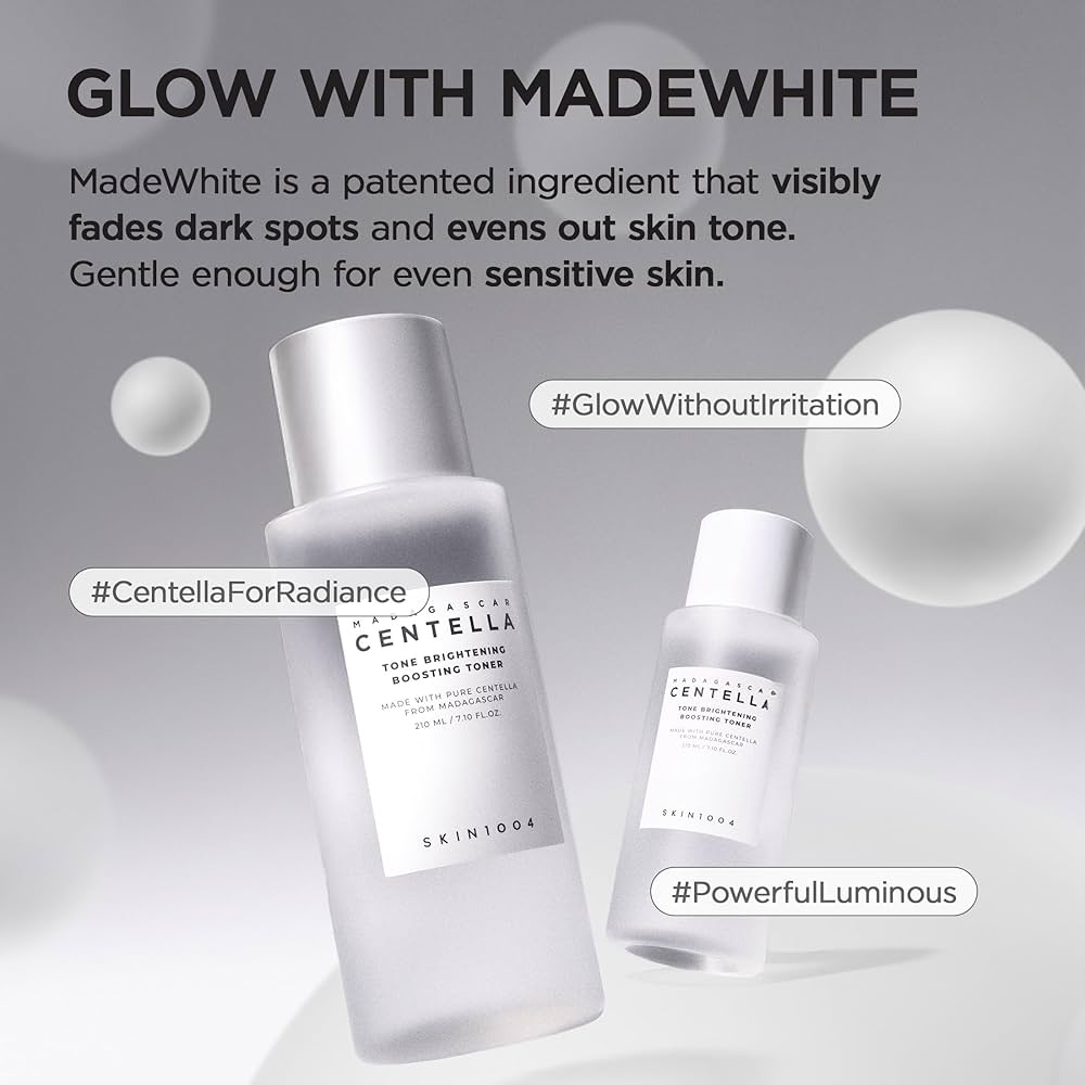 Skin1004 Madagascar Centella Brightening & Even Toning Toner 210ml – Tonique Éclat & Hydratation