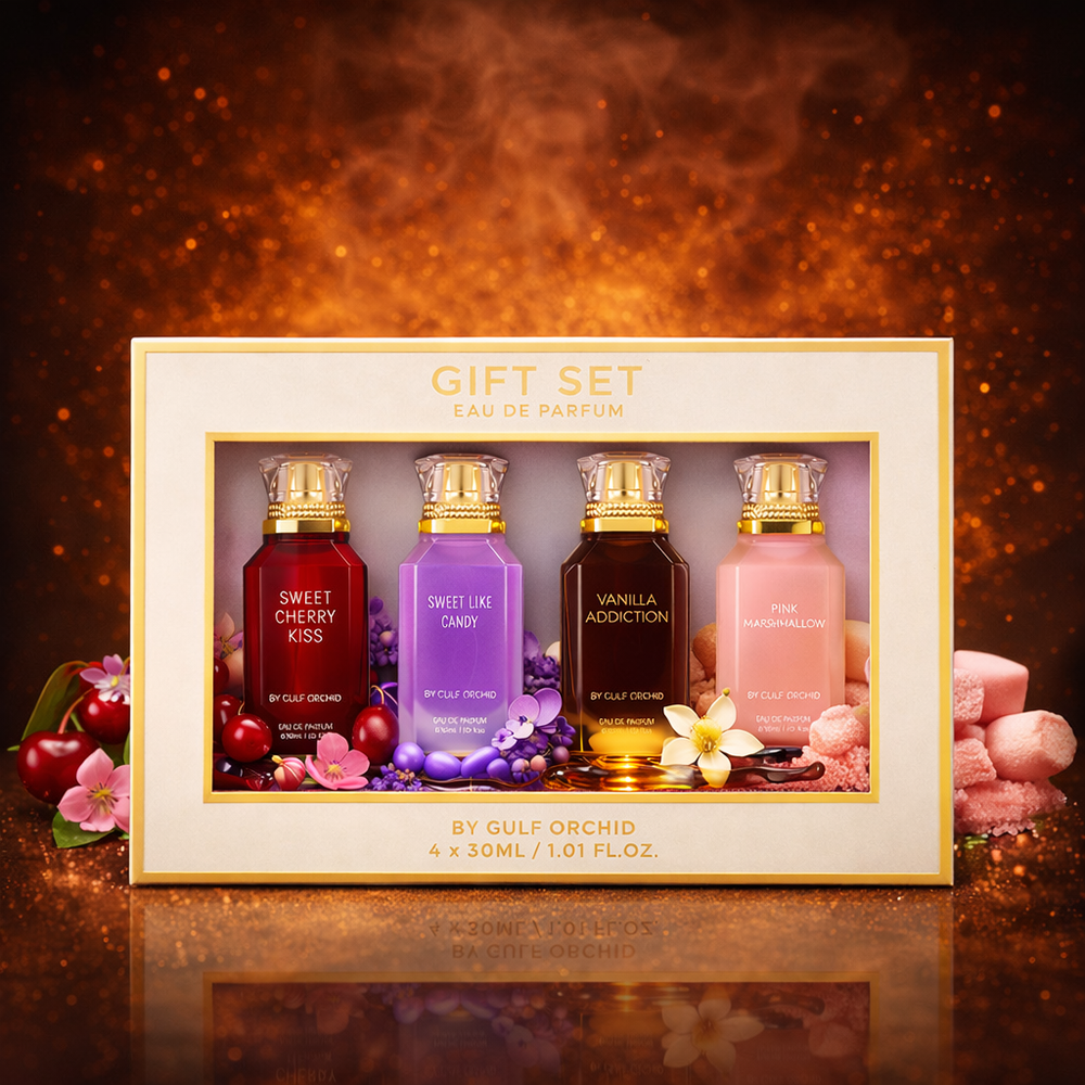 Gulf Orchid Sweet Edition Gift Set – Eau de Parfum 4 × 30 ml
