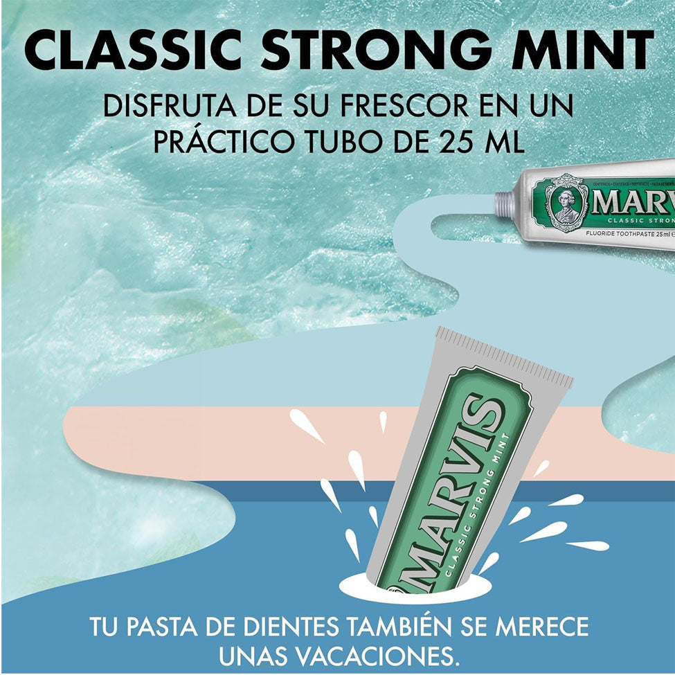 Marvis Dentifrice Classic Strong Mint 85ml