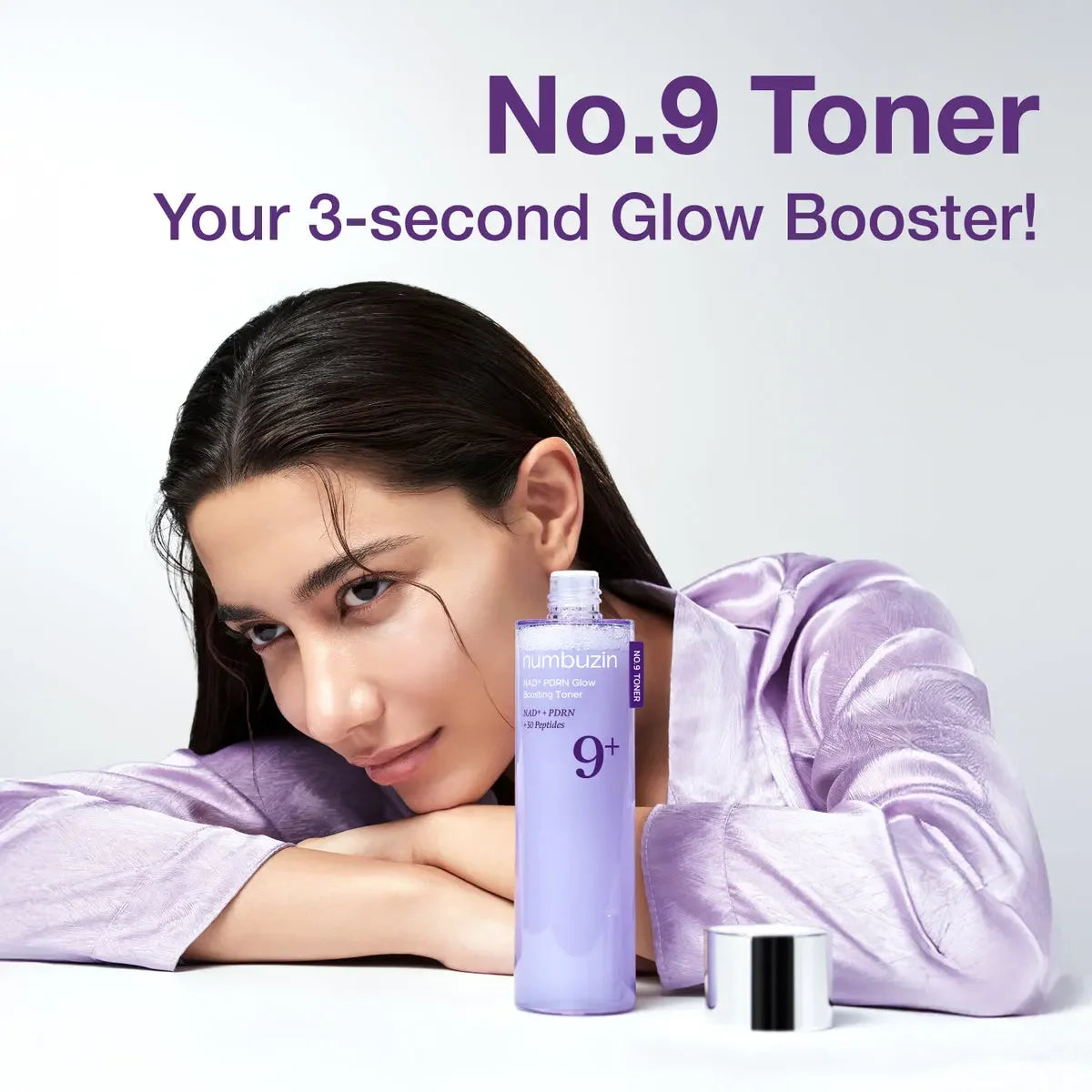 Numbuzin No.9 NAD PDRN Glow Boosting Toner – Éclat, Fermeté & Hydratation