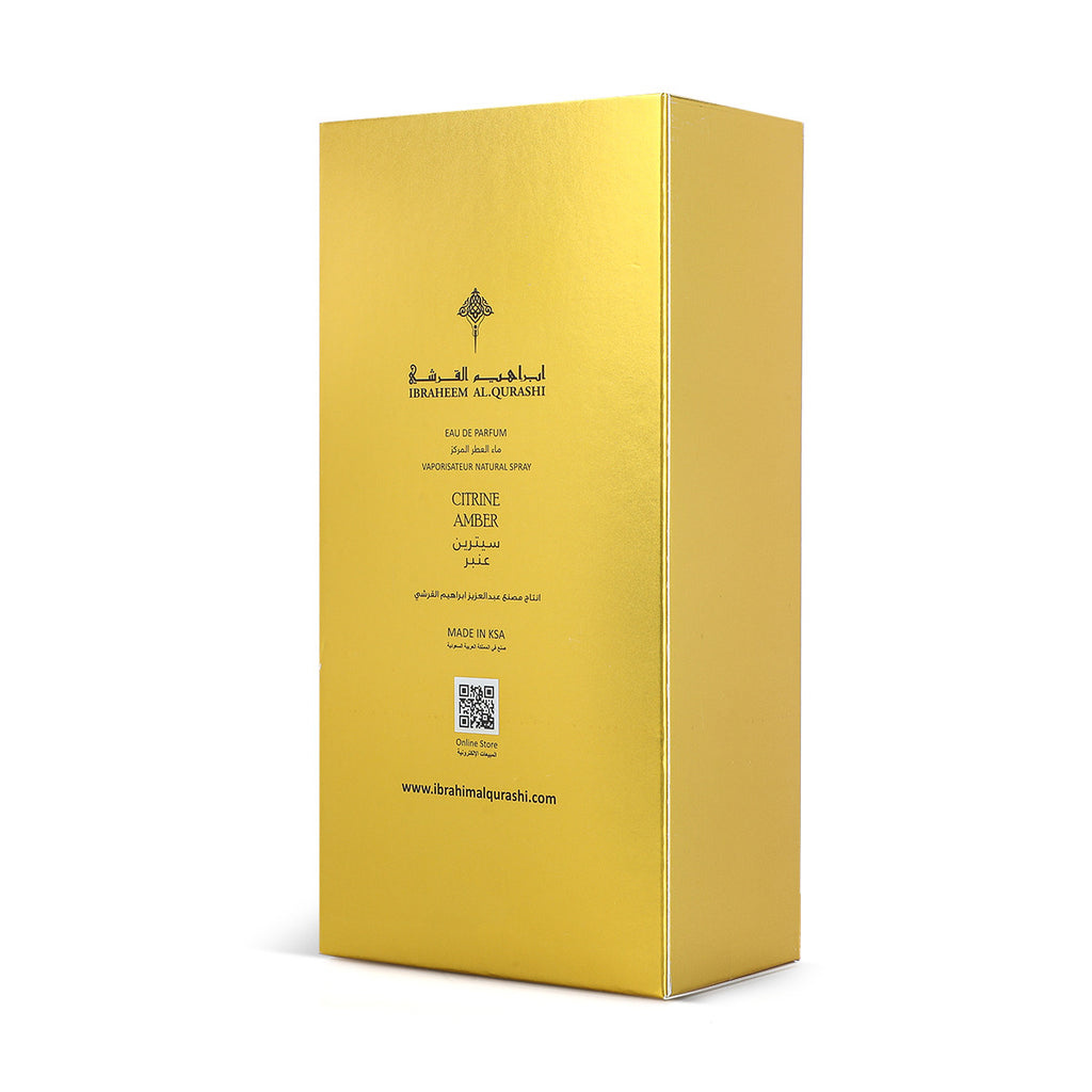 Citrine Amber EDP 75ml – Ibrahim Al Qurashi | Parfum Oriental Ambré Luxe