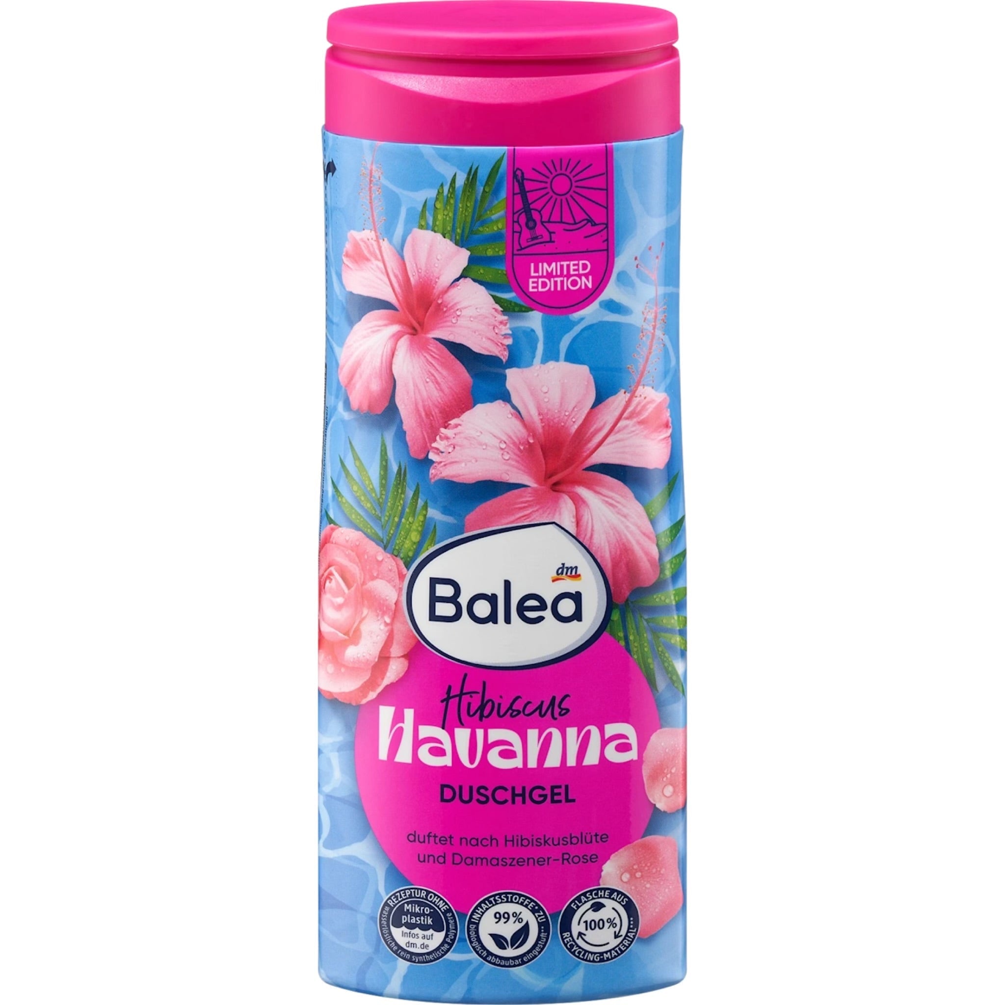 Balea Shower Gel Pack 3x300ml – Lovely Fruits, Flower Dream & Hibiscus Havana