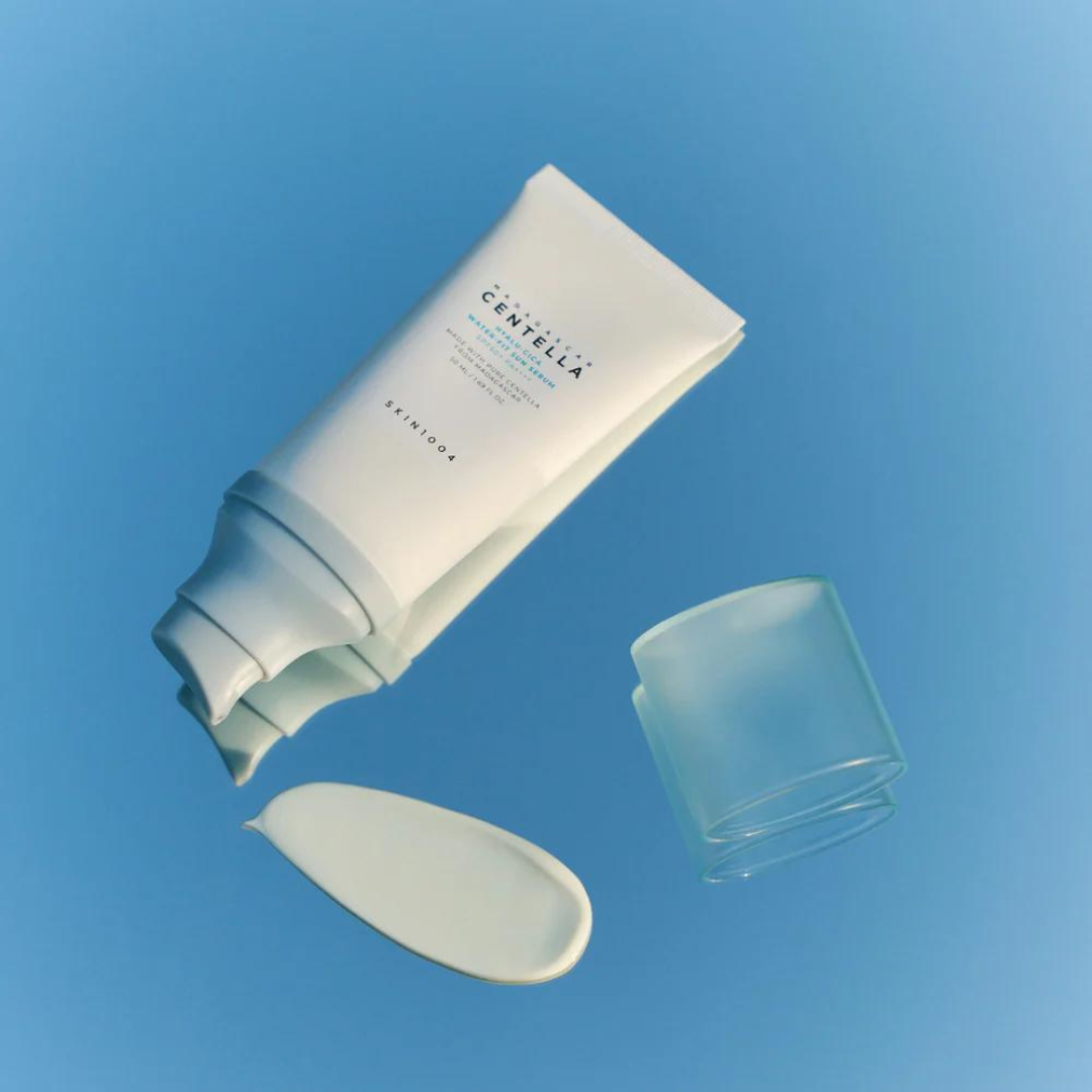 Skin1004 Madagascar Centella Hyalu-Cica Water-Fit Sun Serum SPF50+ PA++++ 50ml x2 – Écran Solaire Hydratant