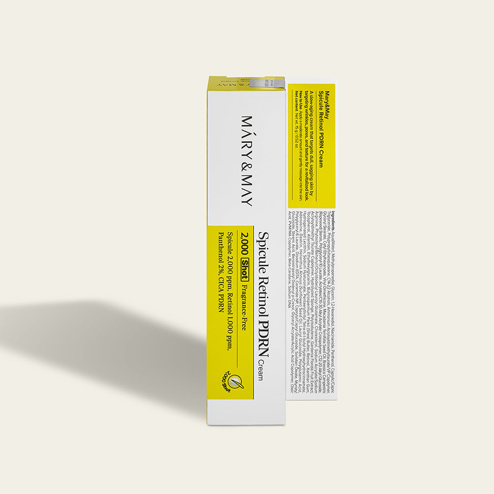 Spicule Retinol PDRN Cream 15g – Crème Raffermissante & Réparatrice